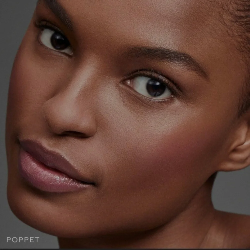 Westman Atelier MINI Baby Cheeks Lip+Cheek Cream Blush Stick POPPET/Poppy Pink. - Picture 3 of 5